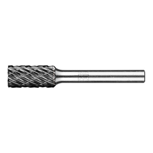 PFERD Hartmetall Hochleistungsfrässtift ALLROUND Zylinder ZYAS stirn Ø 10x20mm Schaft-Ø 6mm HICOAT Stahl