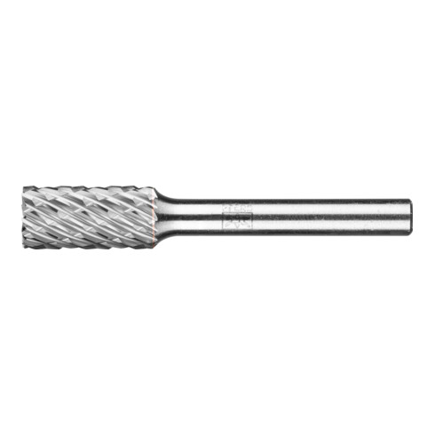 PFERD Hartmetall Hochleistungsfrässtift ALLROUND Zylinder  ZYAS stirn Ø 10x20mm Schaft-Ø 6mm universal grob