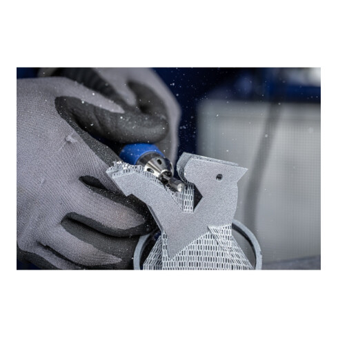 PFERD Hartmetall Hochleistungsfrässtift ALLROUND Zylinder  ZYAS stirnverzahnt Ø06x16mm Schaft-Ø 6mm universal grob