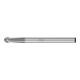 PFERD Hartmetall Hochleistungsfrässtift ALU Kugel KUD Ø 03x02mm Schaft-Ø 3mm für Alu/NE Metalle-1