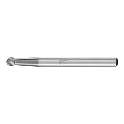 PFERD Hartmetall Hochleistungsfrässtift ALU Kugel KUD Ø 03x02mm Schaft-Ø 3mm für Alu/NE Metalle