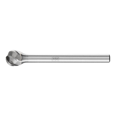 PFERD Hartmetall Hochleistungsfrässtift ALU Kugel KUD Ø 06x05mm Schaft-Ø 3mm für Alu/NE Metalle