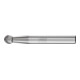 PFERD Hartmetall Hochleistungsfrässtift ALU Kugel KUD Ø 06x05mm Schaft-Ø 6mm für Alu/NE Metalle-1
