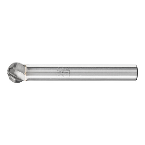 PFERD Hartmetall Hochleistungsfrässtift ALU Kugel KUD Ø 08x07mm Schaft-Ø 6mm für Alu/NE Metalle