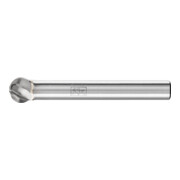 PFERD Hartmetall Hochleistungsfrässtift ALU Kugel KUD Ø 08x07mm Schaft-Ø 6mm für Alu/NE Metalle