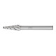 PFERD Hartmetall Hochleistungsfrässtift ALU Rundbogen KEL Ø 08x20mm Schaft-Ø 6mm für Alu/NE Metalle-1