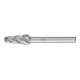 PFERD Hartmetall Hochleistungsfrässtift ALU Rundbogen KEL Ø 10x20mm Schaft-Ø 6mm für Alu/NE Metalle-1