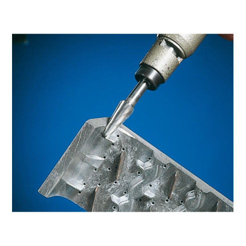 PFERD Hartmetall Hochleistungsfrässtift ALU Rundbogen KEL Ø 12x30mm Schaft-Ø 6mm für Alu/NE Metalle