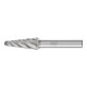PFERD Hartmetall Hochleistungsfrässtift ALU Rundbogen KEL Ø 12x30mm Schaft-Ø 8mm für Alu/NE Metalle-1