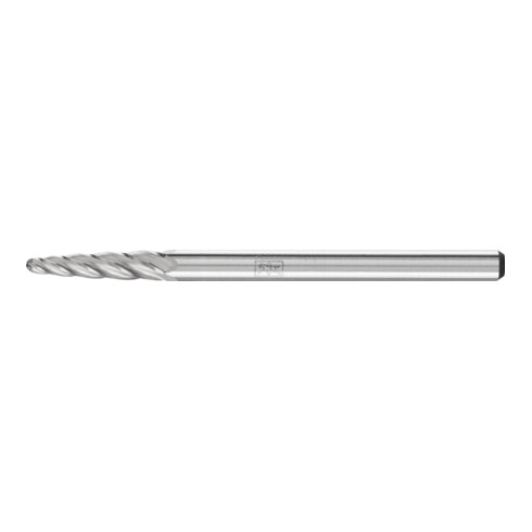 PFERD Hartmetall Hochleistungsfrässtift ALU Rundbogen RBF Ø 03x13mm Schaft-Ø 3mm für Alu/NE Metalle