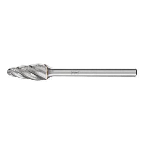 PFERD Hartmetall Hochleistungsfrässtift ALU Rundbogen RBF Ø 06x13mm Schaft-Ø 3mm für Alu/NE Metalle