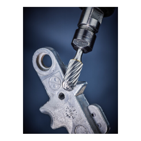 PFERD Hartmetall Hochleistungsfrässtift ALU Walzenrund WRC Ø 06x13mm Schaft-Ø 3mm für Alu/NE Metalle