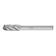 PFERD Hartmetall Hochleistungsfrässtift ALU Walzenrund WRC Ø 08x20mm Schaft-Ø 6mm für Alu/NE Metalle-1