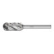PFERD Hartmetall Hochleistungsfrässtift ALU Walzenrund WRC Ø 12x25mm Schaft-Ø 6mm für Alu/NE Metalle-1