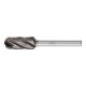 PFERD Hartmetall Hochleistungsfrässtift  ALU Walzenrund WRC Ø 12x25mm Schaft-Ø 6mm für Alu/NE Metalle HICOAT-1