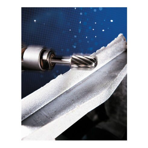 PFERD Hartmetall Hochleistungsfrässtift ALU Walzenrund WRC Ø 16x25mm Schaft-Ø 6mm für Alu/NE Metalle