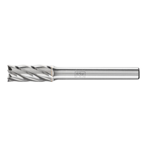 PFERD Hartmetall Hochleistungsfrässtift ALU Zylinder ZYAS stirn Ø 08x20mm Schaft-Ø 6 mm Alu/NE Metal