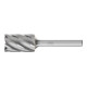 PFERD Hartmetall Hochleistungsfrässtift ALU Zylinder ZYAS stirn Ø 16x25 mm Schaft-Ø 6 mm Alu/NE Metal-1