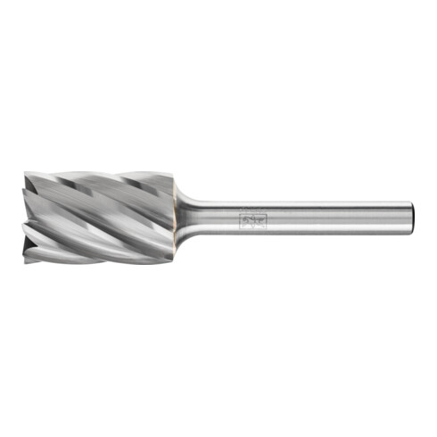 PFERD Hartmetall Hochleistungsfrässtift ALU Zylinder ZYAS stirn Ø 16x25 mm Schaft-Ø 6 mm Alu/NE Metal