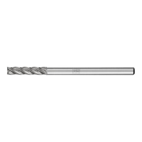 PFERD Hartmetall Hochleistungsfrässtift ALU Zylinder ZYAS stirn Ø 03x13 mm Schaft-Ø 3 mm Alu/NE Metal