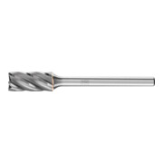 PFERD Hartmetall Hochleistungsfrässtift ALU Zylinder ZYAS stirn Ø 06x13 mm Schaft-Ø 3 mm Alu/NE Metal