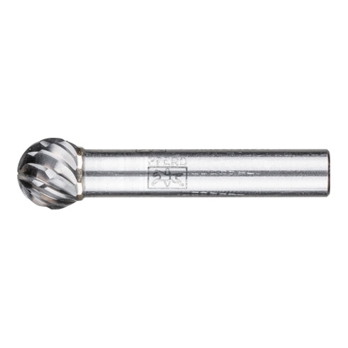 PFERD Hartmetall Hochleistungsfrässtift CAST Kugel KUD Ø 12x10mm Schaft-Ø 8 mm für Gußeisen