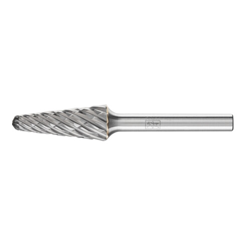PFERD Hartmetall Hochleistungsfrässtift CAST Rundbogen KEL Ø 12x30mm Schaft-Ø 6 mm für Gußeisen