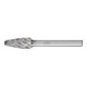 PFERD Hartmetall Hochleistungsfrässtift CAST Rundbogen RBF Ø 10x20mm Schaft-Ø 6 mm für Gußeisen-1