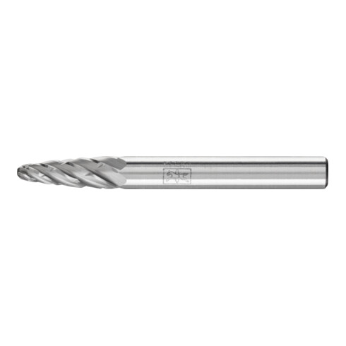 PFERD Hartmetall Hochleistungsfrässtift CAST Rundbogen RBF Ø 06x18 mm Schaft-Ø 6 mm für Gußeisen