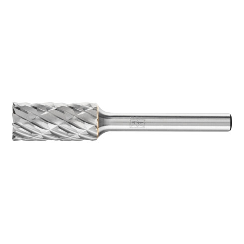 PFERD Hartmetall Hochleistungsfrässtift CAST Zylinder ZYAS stirnverzahnt Ø 12x25mm Schaft-Ø 6mm für Gußeisen