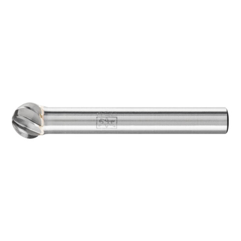 PFERD Hartmetall Hochleistungsfrässtift INOX Kugel KUD Ø 08x07 mm Schaft-Ø 6 mm für Edelstahl