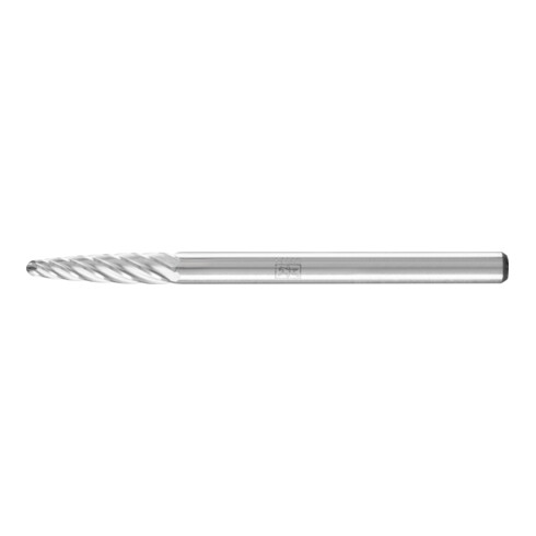 PFERD Hartmetall Hochleistungsfrässtift INOX Rundbogen RBF Ø 03x13 mm Schaft-Ø 3 mm für Edelstahl