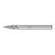 PFERD Hartmetall Hochleistungsfrässtift INOX Spitzbogen SPG Ø 06x18 mm Schaft-Ø 6 mm für Edelstahl-1
