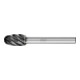 PFERD Hartmetall Hochleistungsfrässtift INOX Tropfen TRE Ø 10x16 mm Schaft-Ø 6 mm HICOAT Edelstahl-1