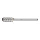 PFERD Hartmetall Hochleistungsfrässtift INOX Walzenrund WRC Ø 06x13 mm Schaft-Ø 3 mm für Edelstahl-1