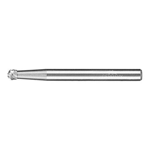 PFERD Hartmetall Hochleistungsfrässtift Kugel KUD Ø 03x02 mm Schaft-Ø 3 mm TITANIUM für Titan