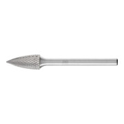 PFERD Hartmetall Hochleistungsfrässtift MICRO Spitzbogen SPG Ø 06x13 mm Schaft-Ø 3 mm Feinbearbeitung
