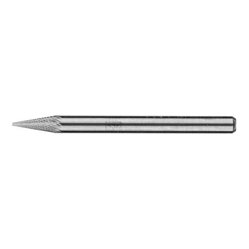 PFERD Hartmetall Hochleistungsfrässtift MICRO Spitzkegel SKM Ø 03x07 mm Schaft-Ø 3 mm Feinbearbeitung