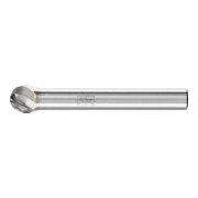 PFERD Hartmetall Hochleistungsfrässtift NON-FERROUS Kugel KUD Ø 08x07 mm Schaft-Ø 6 mm NE-Metalle