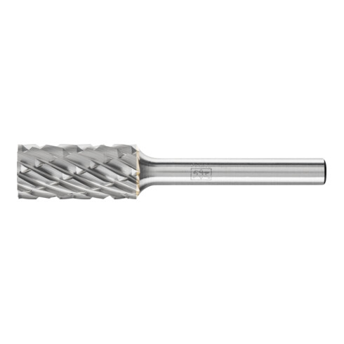 PFERD Hartmetall Hochleistungsfrässtift NON-FERROUS Zylinder ZYA Ø 12x25 mm Schaft-Ø 6 mm NE-Metalle