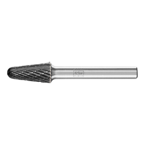 PFERD Hartmetall Hochleistungsfrässtift Rundbogen KEL Ø 10x20mm Schaft-Ø 6 mm Z3P HICOAT universal