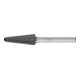 PFERD Hartmetall Hochleistungsfrässtift Rundbogen KEL Ø 12x30mm Schaft-Ø 6 mm Z3P HICOAT universal-1