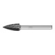 PFERD Hartmetall Hochleistungsfrässtift Spitzbogen SPG Ø 10x20mm Schaft-Ø 6 mm Z3P HICOAT universal-1