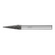 PFERD Hartmetall Hochleistungsfrässtift Spitzkegel SKM Ø 06x18 mm Schaft-Ø 6 mm Z3P HICOAT universal-1