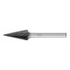 PFERD Hartmetall Hochleistungsfrässtift Spitzkegel SKM Ø 12x25 mm Schaft-Ø 6 mm Z3P HICOAT universal-1