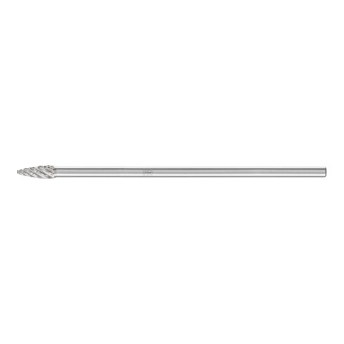 PFERD Hartmetall Hochleistungsfrässtift STEEL Spitzbogen SPG Ø 08x20mm Schaft-Ø 6x150mm für Stahl