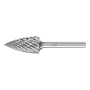 PFERD Hartmetall Hochleistungsfrässtift STEEL Spitzbogen SPG Ø 16x30mm Schaft-Ø 6 mm für Stahl