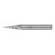 PFERD Hartmetall Hochleistungsfrässtift STEEL Spitzkegel SKM Ø 06x18 mm Schaft-Ø 6 mm für Stahl-1