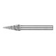PFERD Hartmetall Hochleistungsfrässtift STEEL Spitzkegel SKM Ø 08x20mm Schaft-Ø 6 mm für Stahl-1