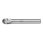 PFERD Hartmetall Hochleistungsfrässtift STEEL Tropfen TRE Ø 08x13 mm Schaft-Ø 6 mm für Stahl